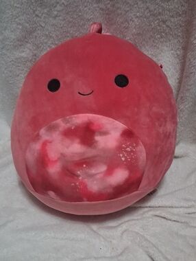 Soulmates Pink Plush Heart Pillow